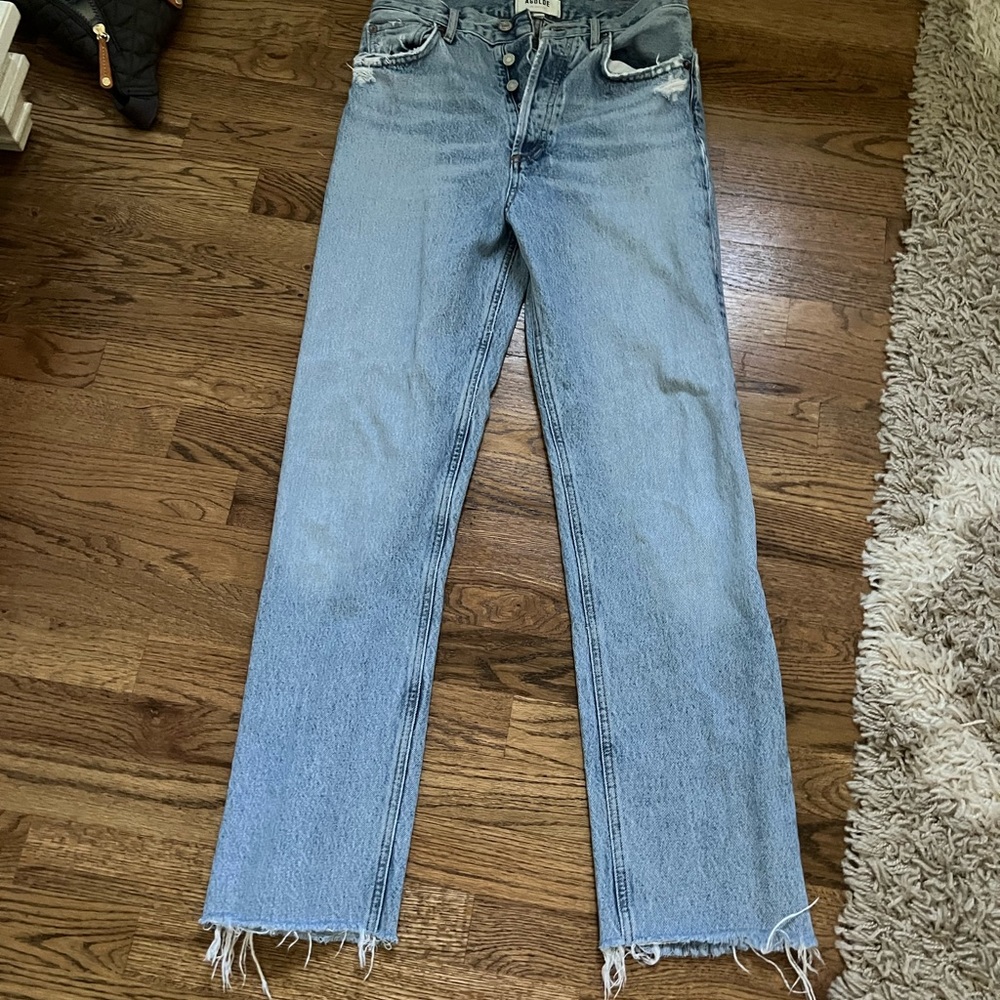 AGOLDE straight leg jeans